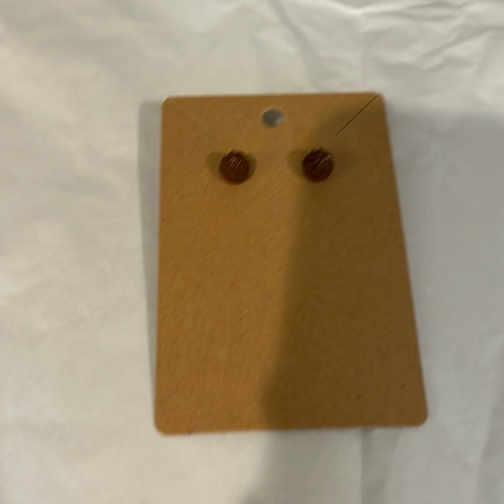 🧸5 for $15🧸 
Lego recycled, brown ice cream earrings